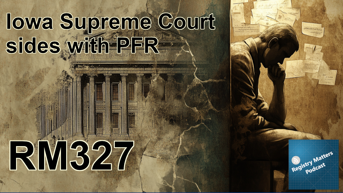 RM327: Iowa Supreme Court sides with PFR